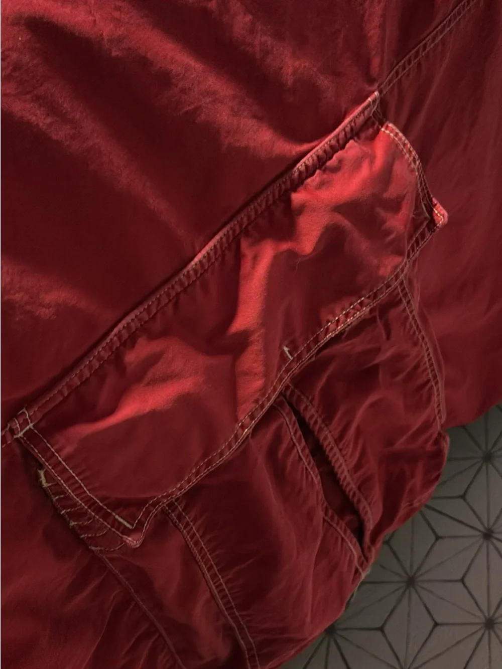Pottery Barn Red Comforter Cover - full size